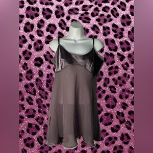 Vintage Victoria’s secret Satin and Sheer Nightgown